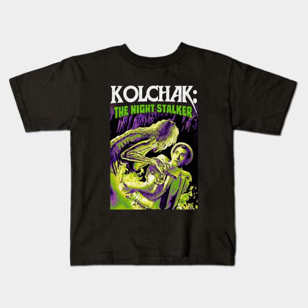 Classic Vintage Kolchak Kids T-Shirt by Suka Gitarsar